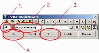 JavaFIBS: 'Programmable Buttons'