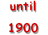 until 1900