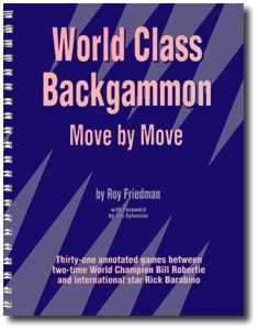 Cover: Friedman - World Class Backgammon