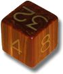 Antique Doubling Cube - provided by Chuck Bower