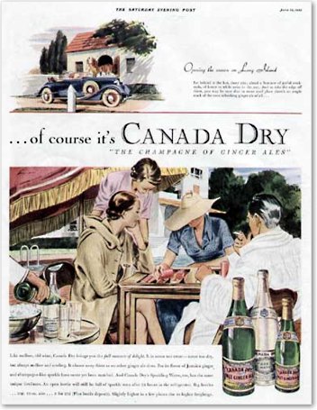 1940s(?) - Canada Dry Ginger Ale